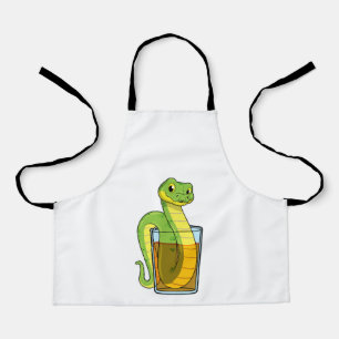 Delantal Serpiente con jugo
