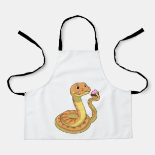 Delantal Serpiente con Muffin