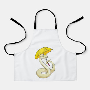 Delantal Serpiente con paraguas