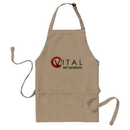Delantal Sesiones De Arte Vital Apron Corto