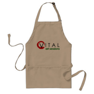 Delantal Sesiones De Arte Vital Apron Corto