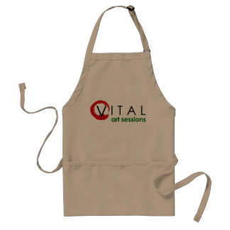 Delantal Sesiones De Arte Vital Apron Corto