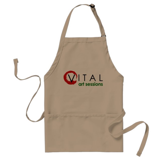 Delantal Sesiones De Arte Vital Apron Corto (Frente)