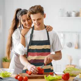 Delantal Setenties Stripes