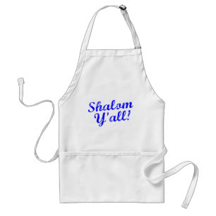 Delantal ¡Shalom usted!
