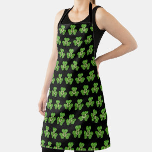 Delantal Shamrock and Horseshoe
