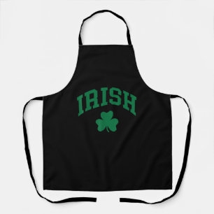 Delantal Shamrock St Patricks Día Orgullo irlandés Irlandés