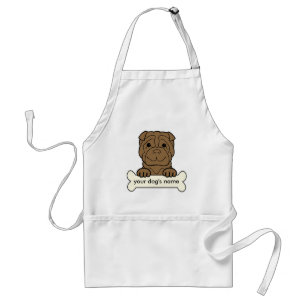 Delantal Shar-Pei personalizado