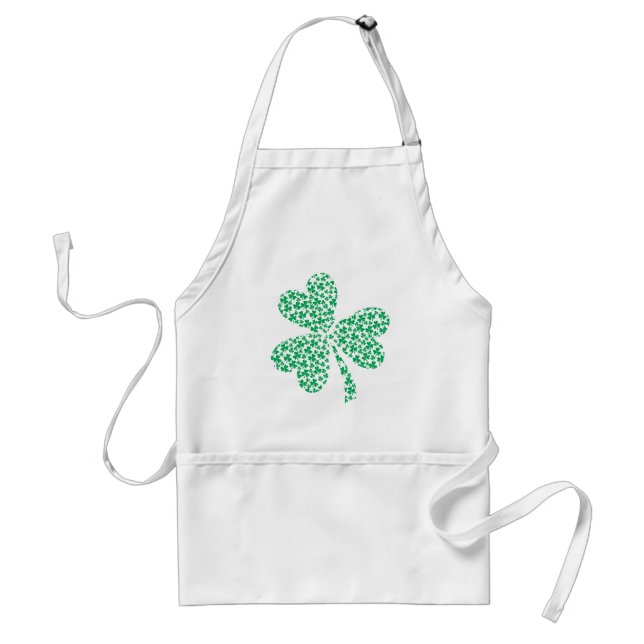 Delantal Sharmocks para el Día de San Patricio (Frente)