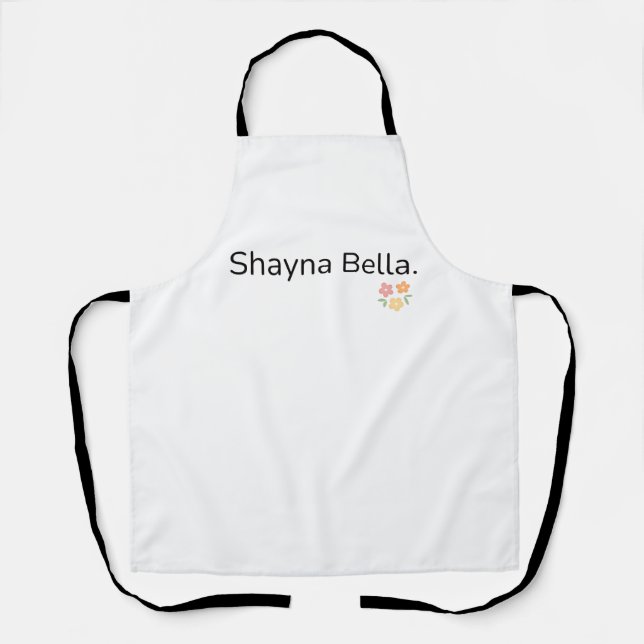 Delantal Shayna Bella (Anverso)