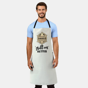 Delantal Sheriff Aprons   Diseños únicos