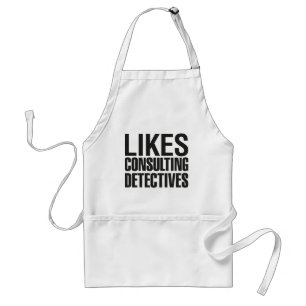 DELANTAL SHERLOCK TIENE GUSTO DE CONSULTAR A DETECTIVES