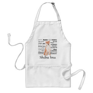 Delantal Shiba Inu Traits Barbeque Apron