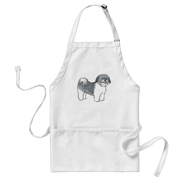 Delantal Shih Tzu (Frente)