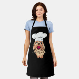 Delantal Shih Tzu Dog Chef