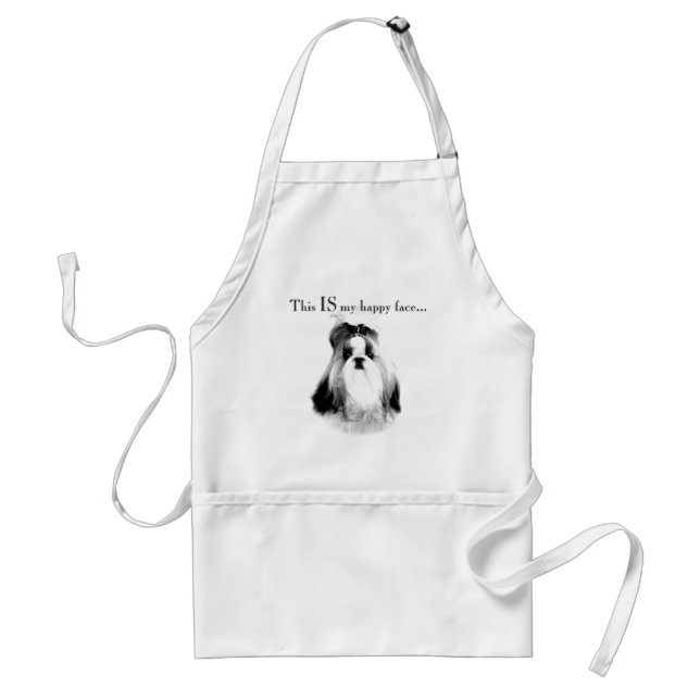 Delantal Shih Tzu Happy Face (Frente)