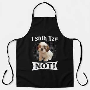 Delantal Shih Tzu Love Cute Gracioso Shih Tzu