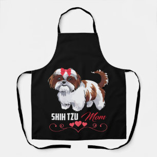 Delantal Shih Tzu Mom Cute Shih Tzu Dog Mom