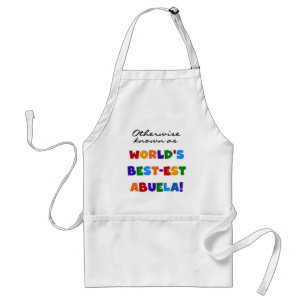 Delantal Si no conocido como regalos del Mejor-est Abuela d