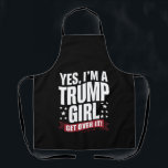 Delantal Sí, soy Chica de Trump, supere las elecciones de 2<br><div class="desc">Sí,  soy un Chica de Trump,  supere las elecciones de Trump en 2024</div>