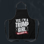 Delantal Sí, soy Chica de Trump, supere las elecciones de 2<br><div class="desc">Sí,  soy un Chica de Trump,  supere las elecciones de Trump en 2024</div>