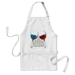 Delantal Si voy nunca a faltar… el vino de la diversión 