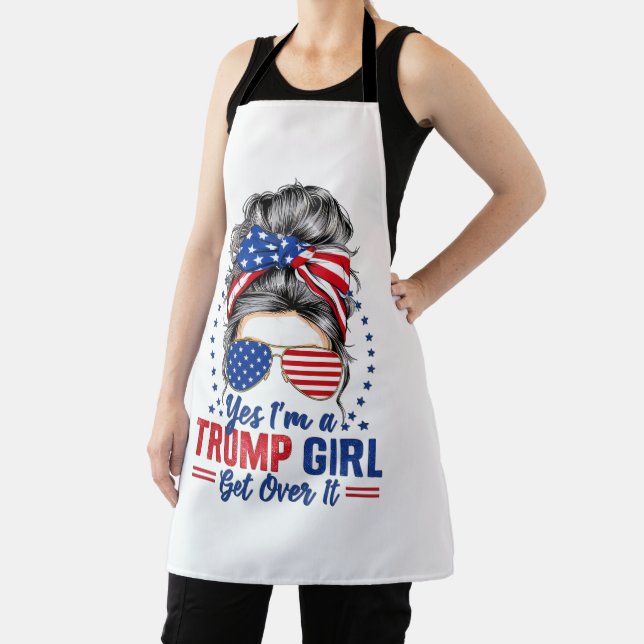 Delantal Sí, yo soy un Chica de Trump que lo supere (in situ)