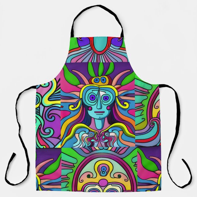 Delantal sicodelico (Anverso)