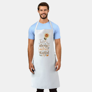 Delantal Siempre hay algo para agradecer