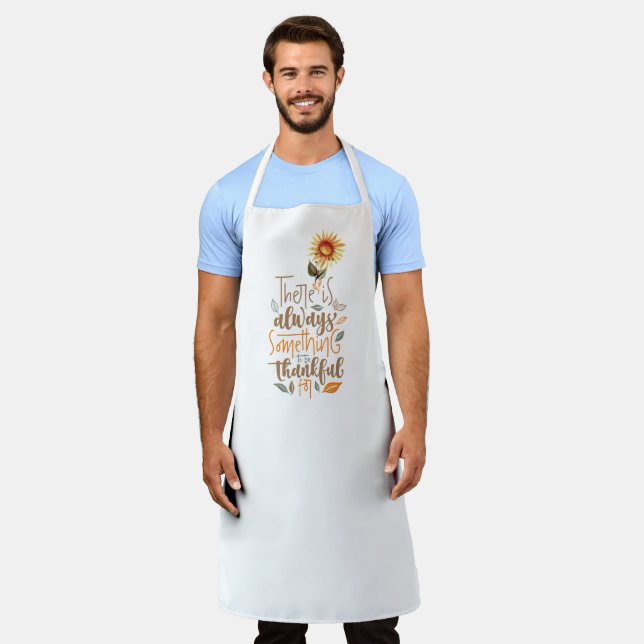 Delantal Siempre hay algo para agradecer (Gastado)