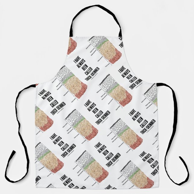 Delantal Siempre Me Han Llamado Capa De Piel De Pelo Gruesa (Anverso)