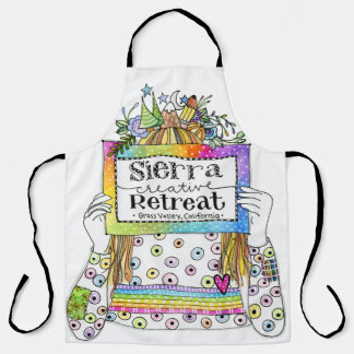 Delantal Sierra Creative Retreat All-Over Print Apron