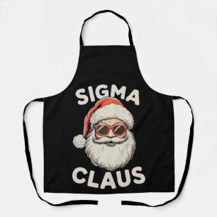 Delantal Sigma Claus Santa Navidad Rizz Xmas Fiesta
