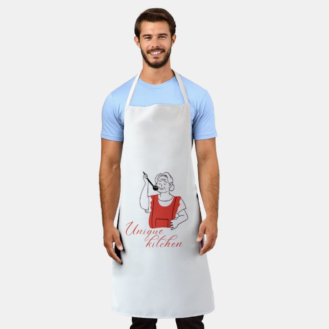 Delantal Signature Kitchen Apron – All Over Print Medium (Gastado)