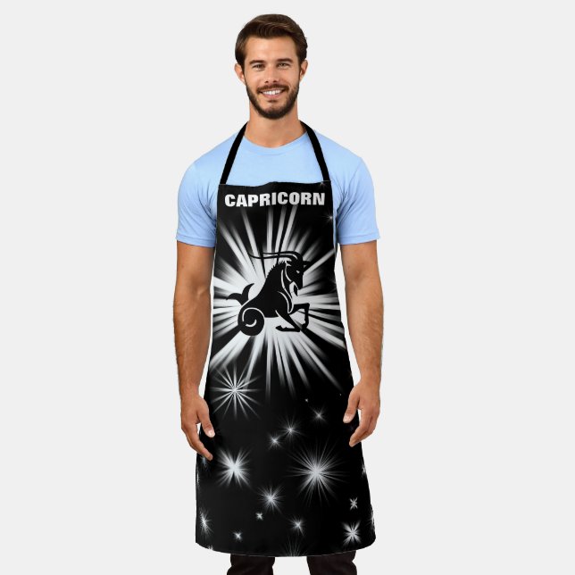 Delantal Signo de Capricornio (Gastado)