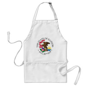 Delantal Signo de Illinois