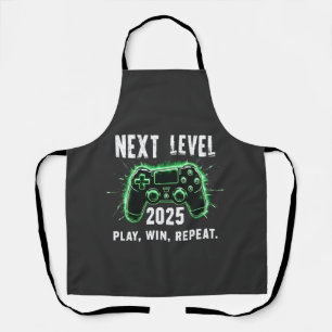 Delantal Siguiente jugador de juego de nivel 2025 Win Repet