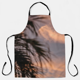 Delantal Silhouette de la palmera