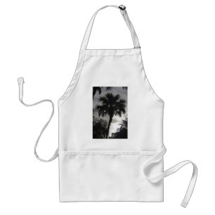 Delantal Silhouette tropical