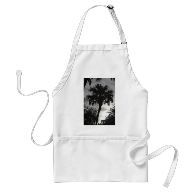 Delantal Silhouette tropical (Frente)