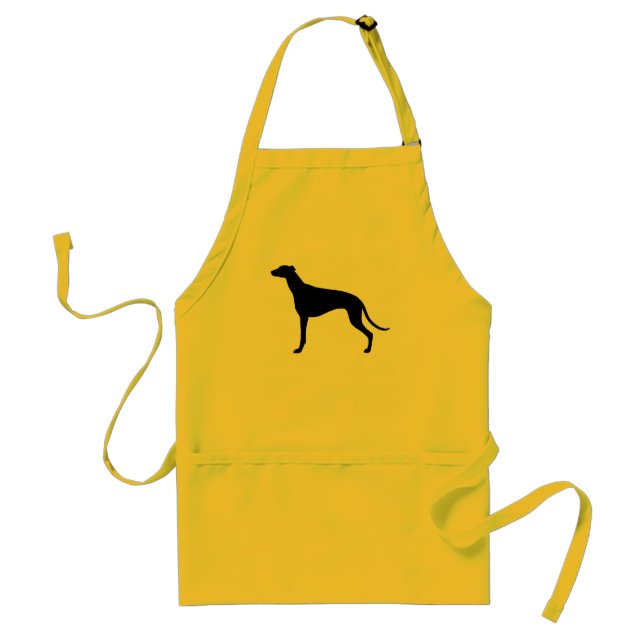 Delantal Silueta de galgo (Frente)