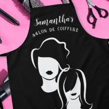 Siluetas de peluquería con estilo jazzístico
