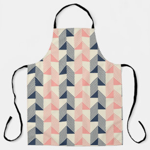 Delantal Siluetas de trigo Patrón de color vintage