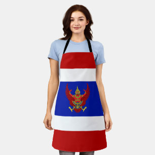 Delantal Símbolo de la bandera de Tailandia