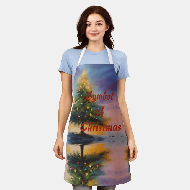 Delantal Símbolo de Navidades (Gastado)