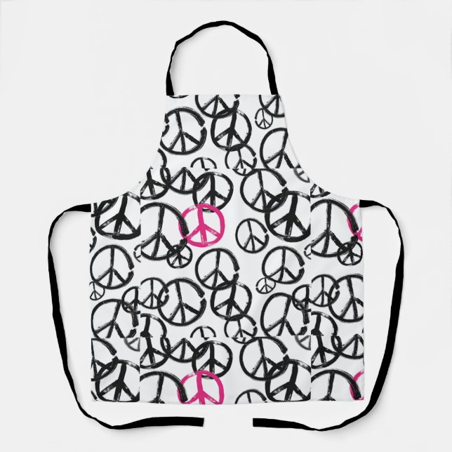 Delantal Símbolo de paz (Anverso)