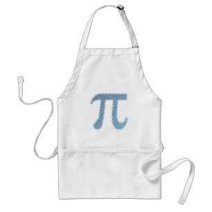 Delantal Símbolo del número del pi