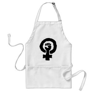 Delantal Símbolo femenino universal Mano de solidaridad