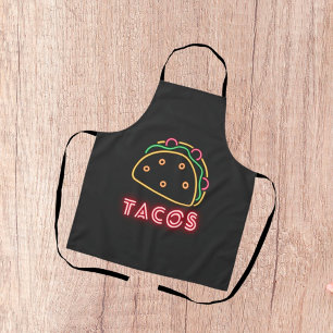 Delantal Símbolo Neon Tacos