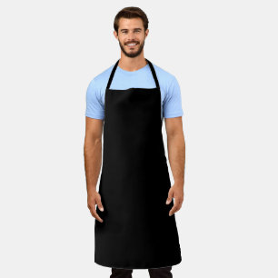 Delantal Simple negro